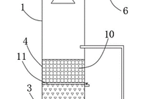 设置铁碳填料层的UASB厌氧反应器