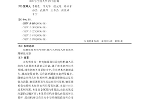 光触媒微粒荷电特性融入其间的大容量废水降解反应器