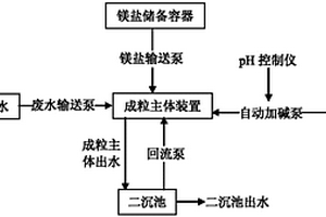 将污水中高浓度氨氮回收为高纯度大颗粒鸟粪石的方法
