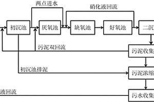 分散式污水的处理系统及利用该处理系统的处理方法