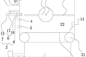 利用烧结处理焦化废水的装置及方法