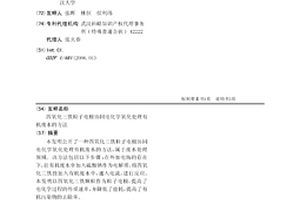 四氧化三铁粒子电极协同电化学氧化处理有机废水的方法