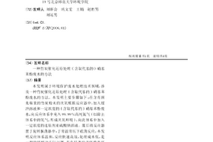 竹炭催化还原处理(含取代基的)硝基苯酚废水的方法