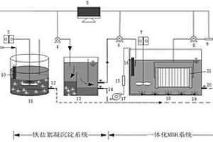 处理钨冶炼废水的系统