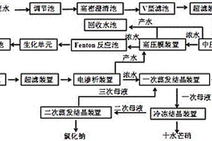 煤化工含盐废水零排放处理方法