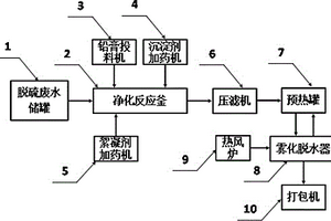 铅膏铵法脱硫废水资源化利用的设备