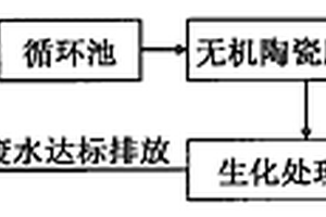 含膜过滤单元的有机废水处理工艺