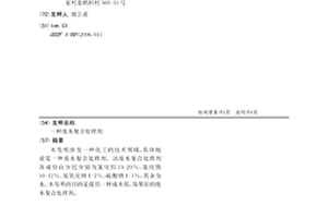 废水复合处理剂