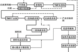 白炭黑生产废水处理系统