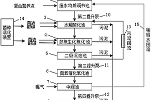 丙烯酸废水的深度处理系统
