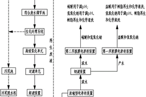 高浓度难降解含盐有机废水的资源化回收利用处理工艺