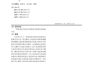 促进焦化废水中氨氮转化的催化剂制备方法