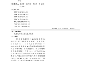 光催化降解二硝基氯苯废水