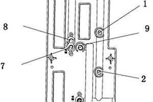 用于净水器的集成水路板