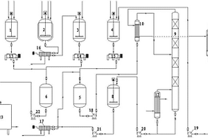 用于吐氏酸废液提纯吐氏酸的装置系统