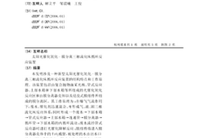 太阳光催化氧化-膜分离三相流化床循环反应装置