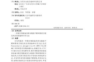 微生物絮凝剂和双氰胺甲醛树脂联合脱色剂及其制备和应用方法
