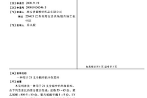 用于21支全棉纱的环保浆料