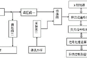 基于X射线荧光技术污水重金属在线检测装置及监测方法