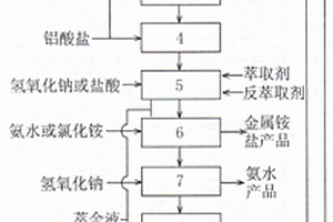 氯化钠或硫酸钠在湿法冶金中循环使用的方法