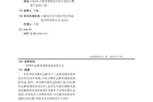 燃料乙醇蒸馏废液的处理方法