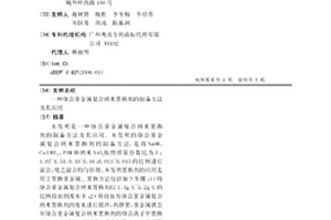 络合重金属复合纳米置换剂的制备方法及其应用