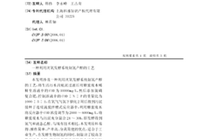利用厌氧发酵系统制氢产醇的工艺