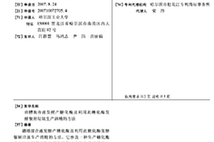 酒糟混合液发酵产糖化酶及利用此糖化酶发酵餐厨垃圾生产酒精的方法