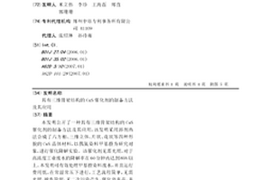 具有三维骨架结构的CuS催化剂的制备方法及其应用