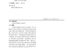混合型煤代产品技术