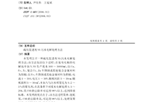 硫化促进剂NS污水电解处理方法