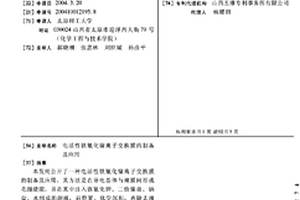 电活性铁氰化镍离子交换膜的制备及应用