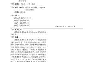 活性炭负载铁铋多相光Fenton催化剂的制备方法