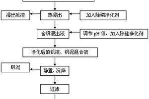 浸出钒液净化除杂的方法