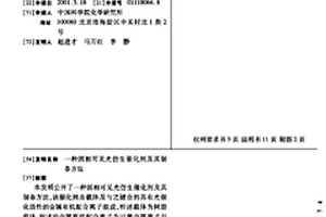 固相可见光仿生催化剂及其制备方法