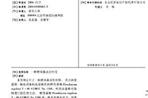 一株酵母菌及其应用
