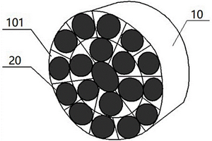 多孔塑性体内嵌粒子复合电极及其制备方法