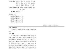 泡沫还原染料染色体系的配方及其制备方法