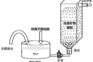 矿物填充柱深度除磷的方法