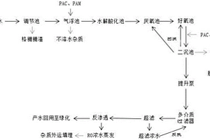 城镇污水的处理系统及方法