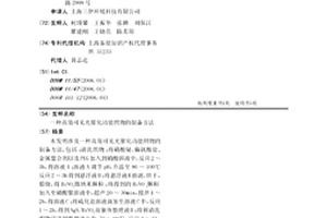 高效可见光催化功能织物的制备方法