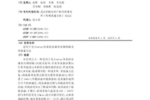 适用于电Fenton体系的金属氧化物阳极及其制备方法