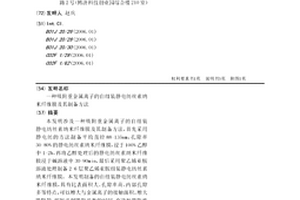 吸附重金属离子的自组装静电纺丝素纳米纤维膜及其制备方法