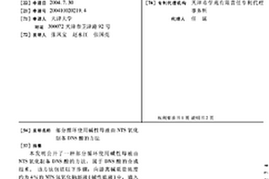 部分循环使用碱性母液由NTS氧化制备DNS酸的方法