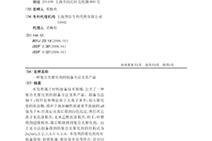 复合光催化剂的制备方法及其产品