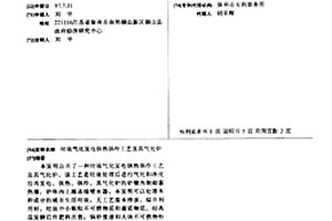 垃圾气化发电供热供冷工艺及其气化炉