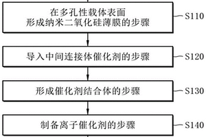 通过离子激活的恶臭去除用离子催化剂及其制备方法