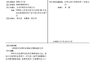 利用文冠果籽油制备生物柴油的方法