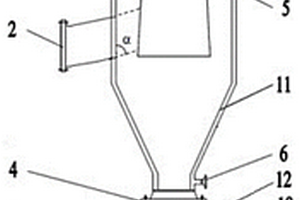 用于碎煤加压气化粗煤气除尘的旋风分离器