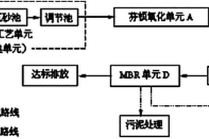 用于低碳源难降解微污染水源的处理系统